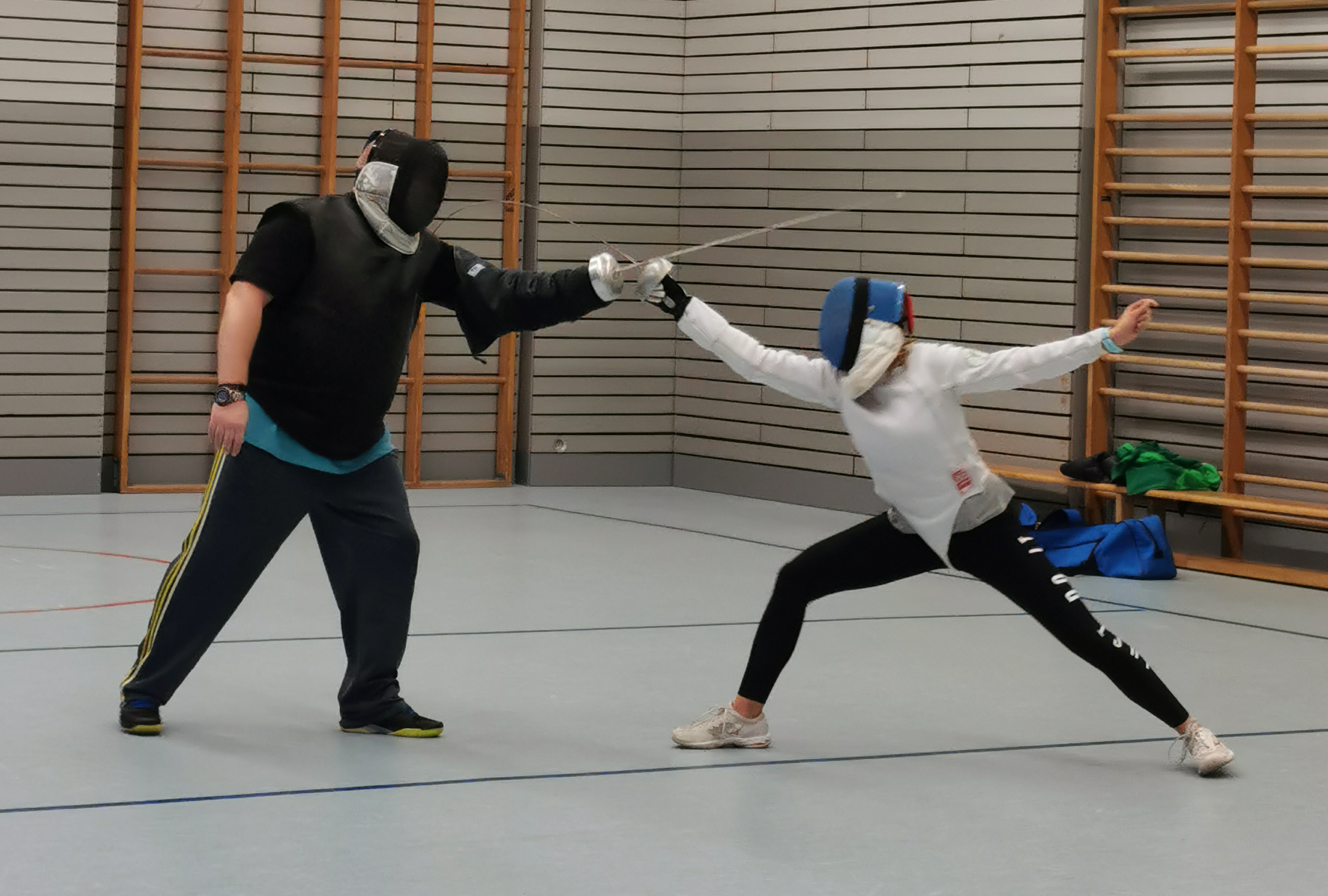 Einzellektion beim Trainer