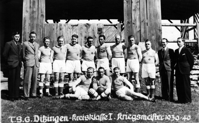 Fußball Kriegsmeister Kreisliga 1939/1940 Steinröhre