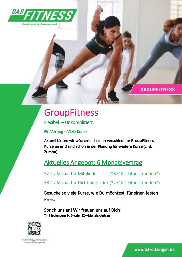 Angebot Group Fitness