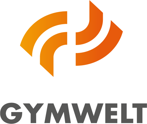 GYMWELT Logo negativ