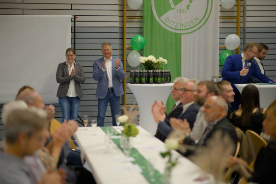 Viel Applaus für unsere Geehrten