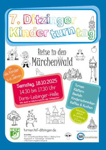 Bericht vom 7. Ditzinger Kinderturntag!