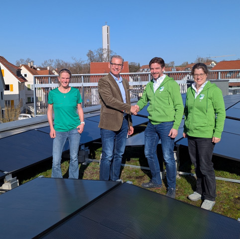 Photovoltaikanlage auf dem SportCenter